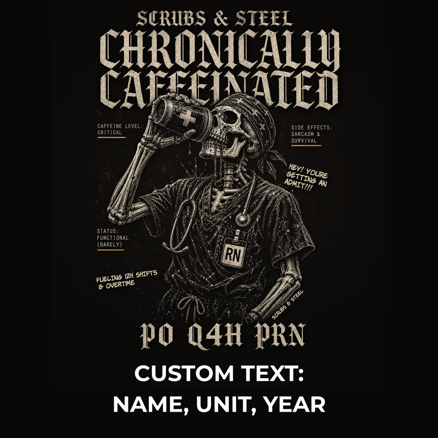 Personalized Nurse Tee — Your Unit, Your Name